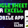 convert mobile app using glide